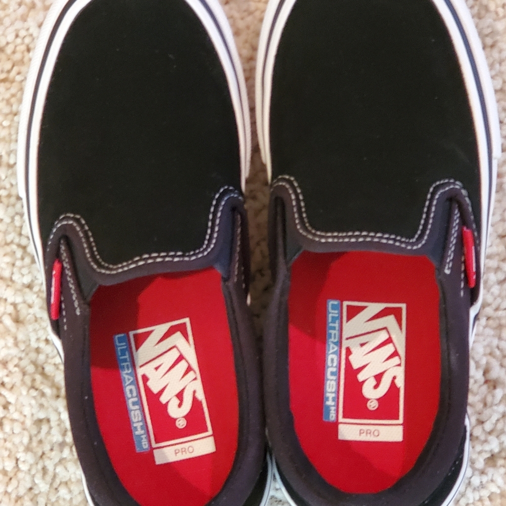 Black Van sneakers